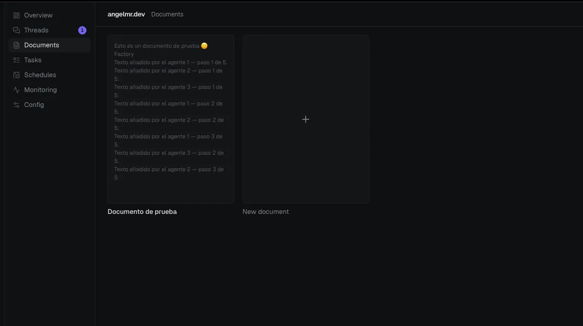 Factory Preview Documents